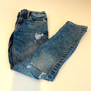 EUC KIDS GAP Skinny Ripped Jeans size 8
